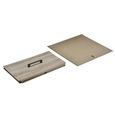 Landon Retro Bookcase - Distressed Grey Oak - 9654096PCOMUK