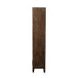 Cortez Bookcase - 2 Drawer - Brown - Mango Wood