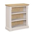 Chateau Bookcase - Low - Grey Painted - Pine