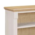 Chateau Bookcase - Low - Grey Painted - Pine
