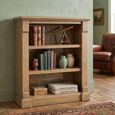 Chateau Bookcase - Low - Natural - Rustic Pine