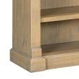 Chateau Bookcase - Low - Natural - Rustic Pine