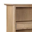 Cotswold Oak Bookcase - 1 Drawer - Low - Natural