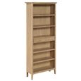 Cotswold Oak Bookcase - 1 Drawer - Tall - Natural