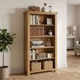 Dorchester Bookcase - Large - Rustic Oak