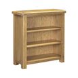 Dorchester Bookcase - Low - Rustic Oak