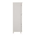 Provence Painted Bookcase - 2 Door - 2 Drawer - Low - Truffle