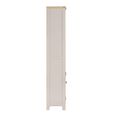 Windermere Painted Bookcase - 2 Door - Oyster Grey