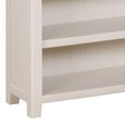 Windermere Painted Bookcase - Low - Oyster Grey