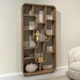 Brix Logan Open Shelving Unit - Almond - Mango Wood