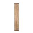 Brix Logan Open Shelving Unit - Almond - Mango Wood