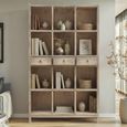 Bookcase - Wide - 3 Drawer - Natural Weathered - Elm Wood