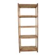 Open Shelving Unit - Natural Weathered - Wooden