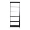 Wellington Open Shelving Unit - Black - Metal