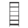 Wellington Open Shelving Unit - Wide - Black - Metal