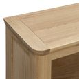 Treviso Oak Low Bookcase
