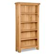 Clearance - Salisbury Premium Large Bookcase - Oak - FSS17489