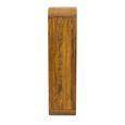 Curved Edge Mango Wood Tall Bookshelf thumbnail 5