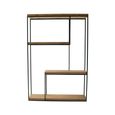 Bastia Shelving Unit Open Teak Wood thumbnail 3