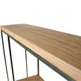 Bastia Shelving Unit Open Teak Wood thumbnail 4