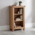 Melbourne Country Oak Bookcase - Small - Rustic