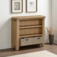 Hopewood Oak Storage Small Bookcase thumbnail 2