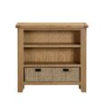 Hopewood Oak Storage Small Bookcase thumbnail 3