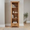 Melbourne Natural Oak 1 Drawer Tall Bookcase thumbnail