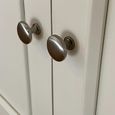 Windsor White Painted 2 Door Tall Bookcase thumbnail 4