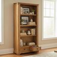 Nalandra Mango Wood 2 Drawer Tall Bookcase thumbnail