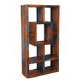 Cube Goa Petite Rustic Sheesham Wood Yoga Shelving Unit thumbnail 2
