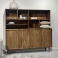 Elan Shelving Unit - Wide - 4 Door - Natural - Mango Wood