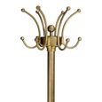 Darwy Coat Rack - Antique Brass - Metal