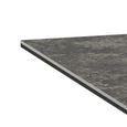 Heaven Coffee Table - Black Ceramic - with Star Legs