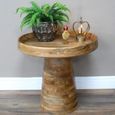 Wooden Round Coffee Table thumbnail 4