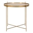 Venezia Coffee Table - Round - Brass - Glass and Metal