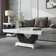 Madrid Coffee Table - White Marble