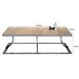 Clearance - Aurora Coffee Table - Marble with Stainless Steel Base - Variation Available - B187