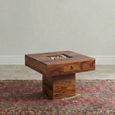 Indian Sheesham Square Coffee Table