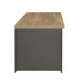 Highgate Coffee Table - 2 Drawer - Dark Grey Painted