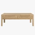 Saylor Coffee Table - 2 Drawer - Oak