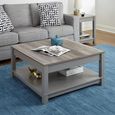 Carver Coffee Table - Weathered Oak & Grey - 5047096COMUK
