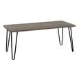 Owen Retro Coffee Table - Rustic Oak - 5067496COMUK