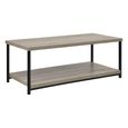 Elmwood Coffee Table - Distressed Grey Oak - 5049096PCOMUK