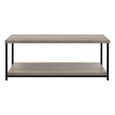 Elmwood Coffee Table - Distressed Grey Oak - 5049096PCOMUK