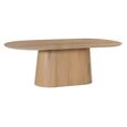 Novero Coffee Table - Oval - Large - Natural Oak
