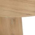 Novero Coffee Table - Oval - Large - Natural Oak