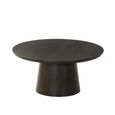 Novero Coffee Table - Round - Large - Espresso Oak
