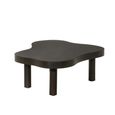 Tobago  Coffee Table - Abstract - Low - Espresso Oak