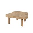 Tobago  Coffee Table - Abstract - Low - Natural Oak